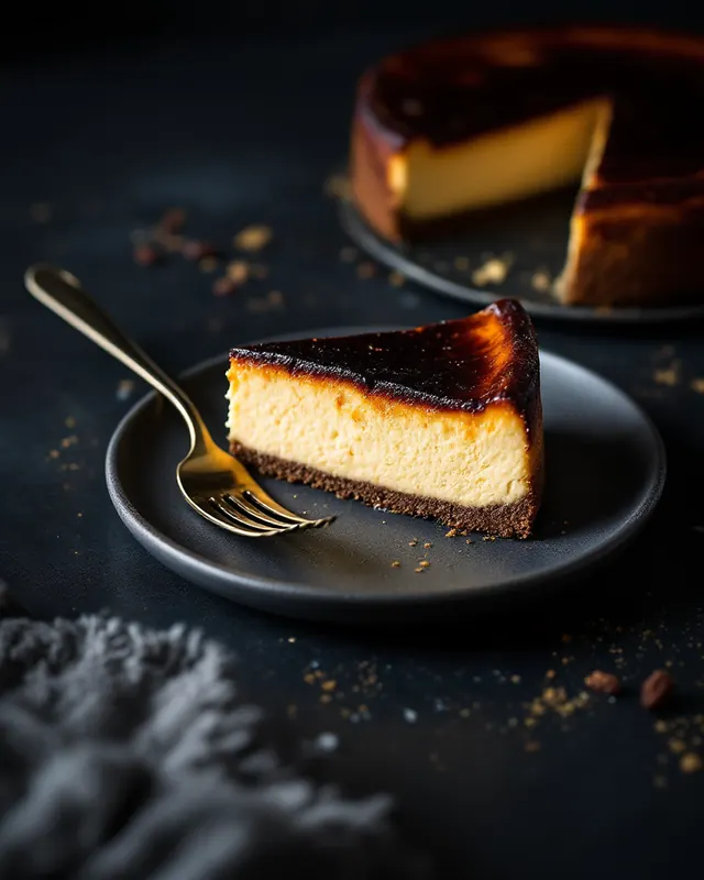 Basque cheesecake